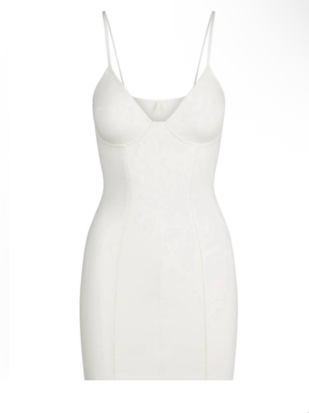 SKIMS NWT Cotton Shapewear Slip Dress in Marble Size Medium
